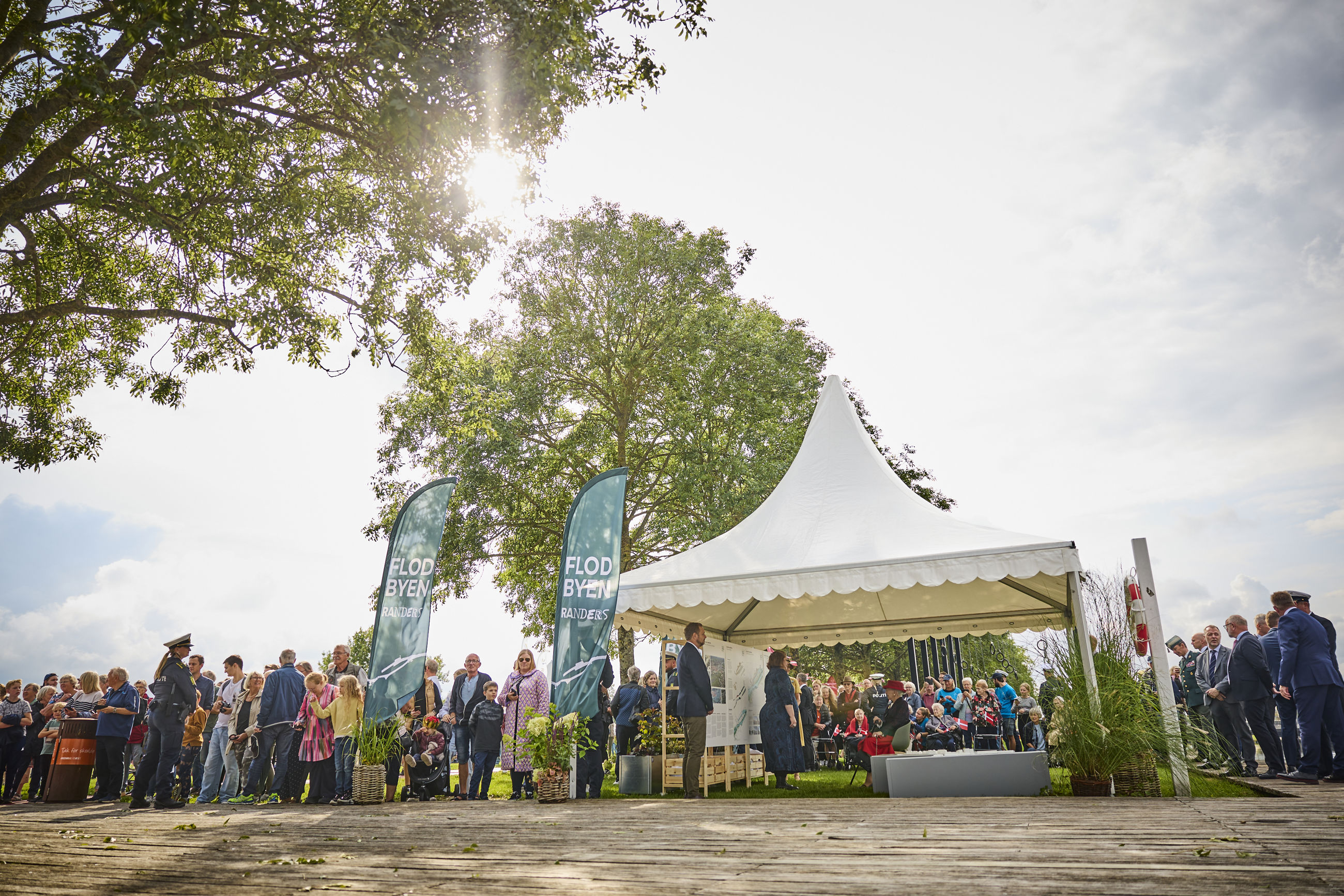 H.M. Dronningen i Tronholmparken