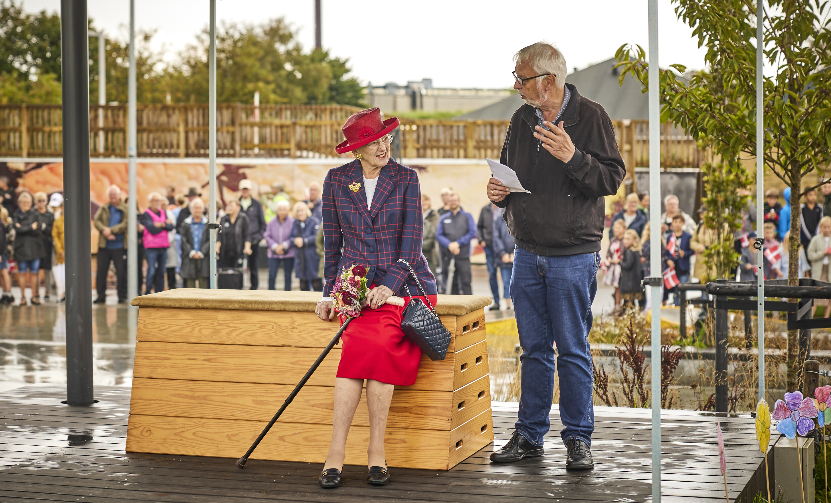 H.M. Dronningen i Øster Bjerregrav Aktivitetspark