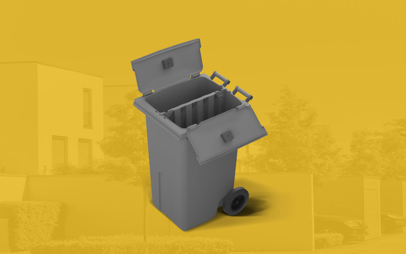 MV Plast-skraldespand