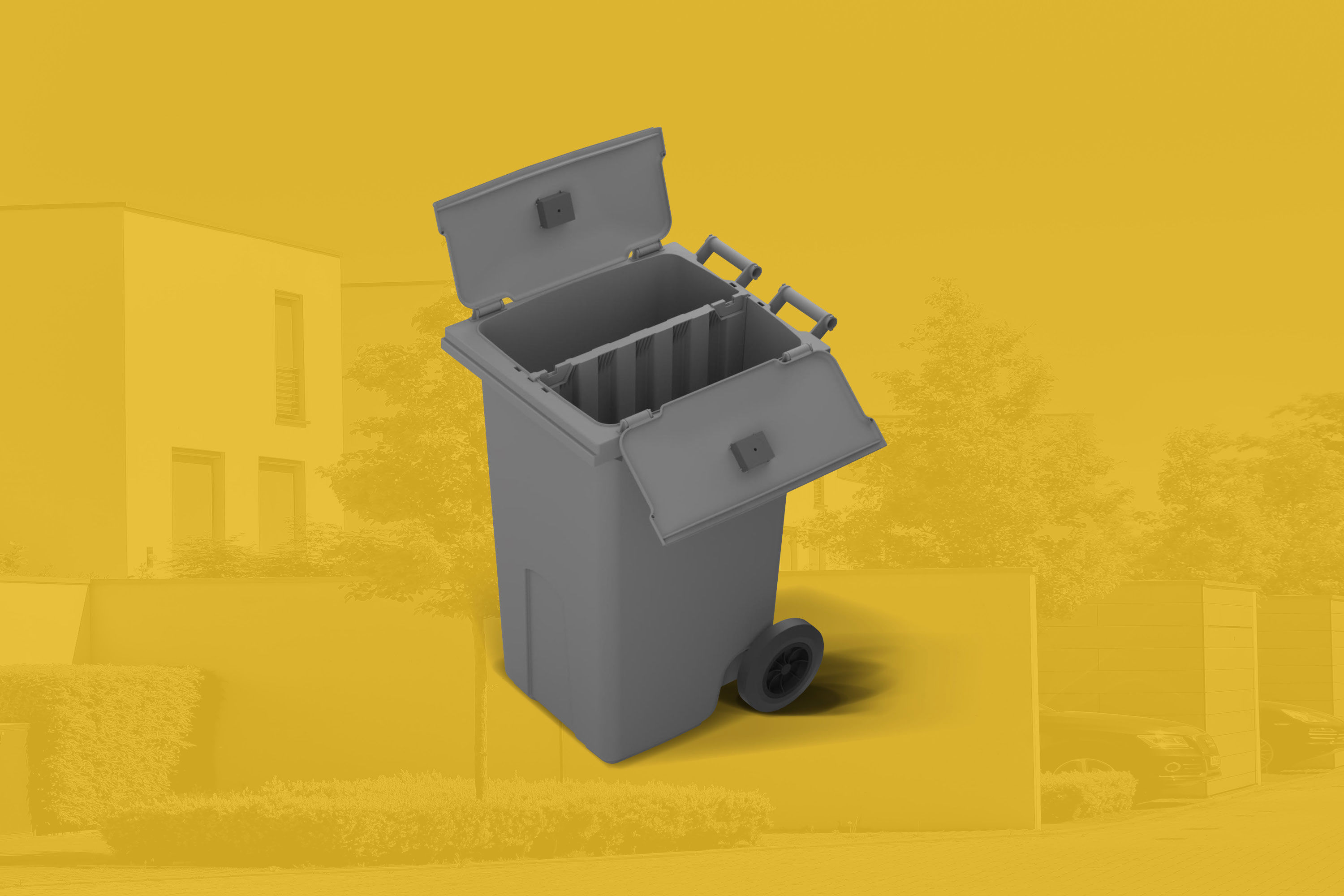 MV Plast-skraldespand